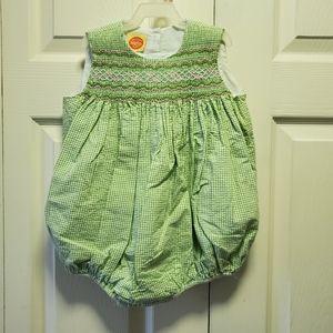 Green Southern Sunshine Romper